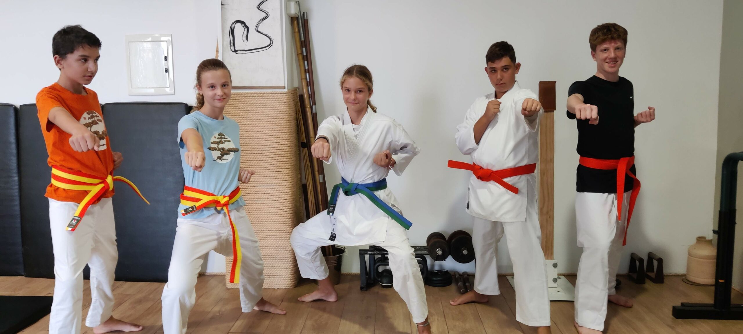 Clases de karate para preadolescentes en Palma de Mallorca - Dragones